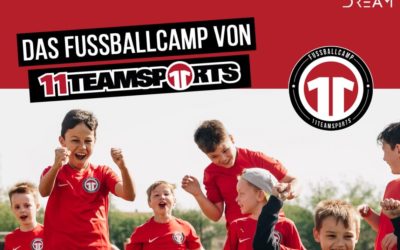 11Teamsports-Fußballcamp im August: Anmeldung jetzt möglich