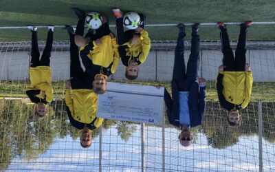 Spende der Volksbank Stuttgart für den Jugendfußball